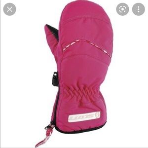 Scott Halfpint Youth Mittens - Royal light pink